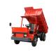 Fuel Efficient Wheel Drive 4x2 Dump Truck 5 Ton Red Dumper Truck