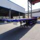 40ft 60ton flatbed semi trailer container truck trailer container lorry trailer for sale