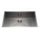 32 Inch Above Counter Undermount Stainless Steel Kitchen Sink SUS 304 R15 Corner / Offset Stainless Steel Kitchen Sink