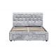 Torver Charcoal Plush Velvet Bed Frame BSCI CE EN-1725 Certification