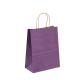 Kraft Food Handle Paper Bags 100gsm 150gsm For Restaurant Takeaway