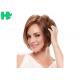 Short Straight Dark Brown Synthetic Hair Wigs , Full Lace Synthetic Wigs