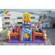 OEM Interesting Amusement Inflatable Play Park / Kids Blow Up Castle