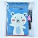 Reusable Writing Notebook for Kids 4 Books 1 Pen English Magic Practice and Calligraphy
