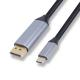 Twisted Pair 30AWG 1M DisplayPort Cable For Home Office