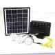 Portable Mini Solar Lighting Systems With 7.4V 5.2Ah Rechargeable Battery