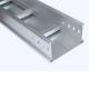 Width Customized Aluminum Cable Tray 200kg/m Fire Resistance Excellent