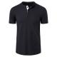 Summer New Cotton Loose Round Neck Men's Short Sleeve Solid T-Shirt