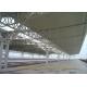 Train Station Prefabricated Steel Structures High Anti Rust Performance