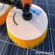 Physical Cleaning Principle Rotary Brush Cleaner for Solar Panel Washing Requirements