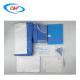 Factory Supplier Medical Disposable Blue Delivery Cesarean Section Pack for Surgical Procedures