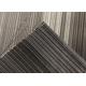 ISO 2.5m Painted Black Wire Mesh Screen Laminated Glass For Wall Coverings