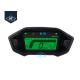 Digital LCD Other Motorcycle Parts Backlight 13000RPM Speedometer With Speed Sensor