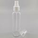 4oz Round 120ml PET Plastic Spray Bottle Cosmetic Packaging
