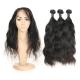 Long Double Weft 360 Lace Frontal Closure Natural Wave Human Virgin Hair