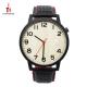 Big Dial Round Mens Stainless Steel Watch With Japan Movement Black