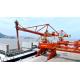 Mobile Screw Type Ship Unloader Cement Coal Support Environmental Friendly