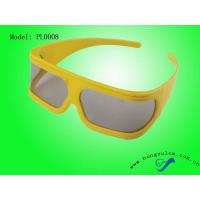 0.18mm Lenses Linear Polarized 3D Glasses Red Cyan / Green Magenta OEM