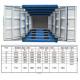 Railway Steel Mini Shipping Container 7ft For Storage Transportion Cargo