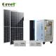 Monocrystalline Silicon Off Grid Solar System Lithium Ion Battery 5kW to 100kW Load Power