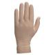Good Feeling Disposable Latex Gloves Customized Length Size S - XL Natural Latex