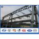 Hot dip Galvanized Overhead Line Substation Structure Electric Steel Pole