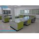 Full Steel School Lab Furniture Student Chemistry Lab Bench with Cabinet