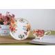 FDA Fancy printed Modern Handcrafted Bone China Cup Plate Set