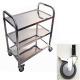 RK Bakeware China Foodservice NSF Stainless Steel Hospital Medical Trolley with Drawers