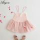 Angou New baby Girls slip dress Toddler Kids Clothes Sleeveless girl Tutu Dress Partydress