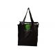 Reusable Insulated Cooler Bags Black Color For Outdoor Picnic Silk Screen Printing