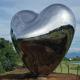 Customized Mirror Polished Contemporary Stainless Steel Love Me Sculpture In Mexico