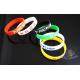 Children'S Custom Engraved Silicone Bracelets , Debossed Silicone Wristbands