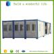 low cost prefab modular portable hotel steel framed container house prices india