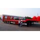 tri axle 60 tons low loader trailer , low bed semi trailer 80T , lowbed semi trailers and truck trailers