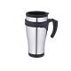 16oz inner PP Outer steel travel mug non-leak with handle convenient to drink