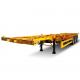 Heavy Duty Skeleton Container Semi Trailer For Large Scale Cargo Transportation