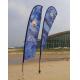 Customized  Advertising / Promotional  Flags Banners Feather shape