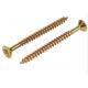5mm Self Tapping Screws Cross Countersunk Head Chipboard For Wood Working