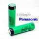 panasonic 3100mah NCR18650A 3.7v rechargeable li-ion battery original for wholesale
