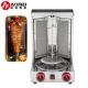 Automatic Rotating 2-burner Gas Lpg Shawarma Grill for Restaurant/Home Directly Sell