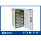 DIN Rail Outdoor Pole Mount Enclosure Three - Point Lock With Fan Cooling