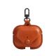 Shockproof Luxury Cell Phone Case PU Leather For Airpods Pro