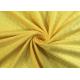 210GSM Soft 100% Polyester Embossed Pattern Micro Velvet Fabric For Home Textile - Yellow