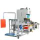 Double Track Collector Aluminum Foil Food Container Making Machine with 3KW Power