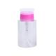 120/150/200/300/500ml Makeup Remover PET Plastic Press Nail Washing Bottle HDPE
