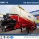 3-axle 50 tons cement bulk tanker semi trailer