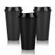 16oz BPA Free Personalized Reusable Plastic Coffee Cups With Lids