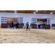 Double Sliding Barn End Door Horse Stable Panels Custom Made Size Bamboo Infill