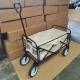 Four Wheel Stainless Steel Garden Foldable Wagon Cart Durable